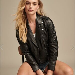 Express leather jacket